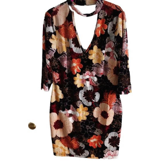 Current Project dress, multicolored, size large.  New - Picture 1 of 5